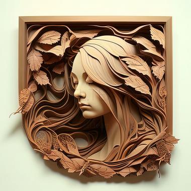 3D model Audrey Kawasaki (STL)